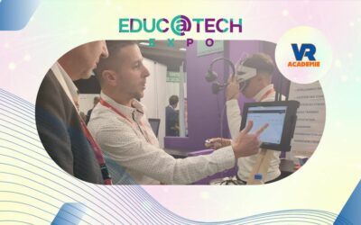 1er sortie pour la Borne XR au salon Educatech expo