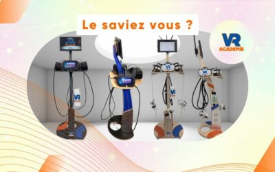 Histoire de la borne de réalité virtuelle autonome VR Academie